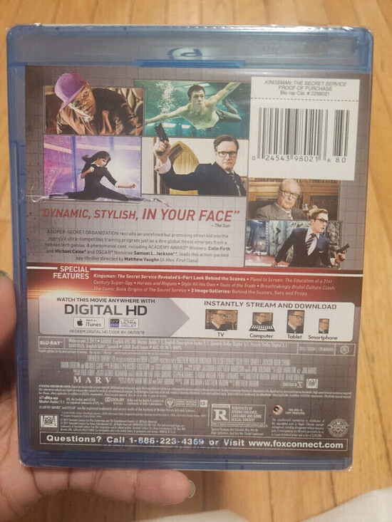 Kingsman: Secret Agent (Blu-ray) - Samuel L. Jackson - Picture 2 of 2
